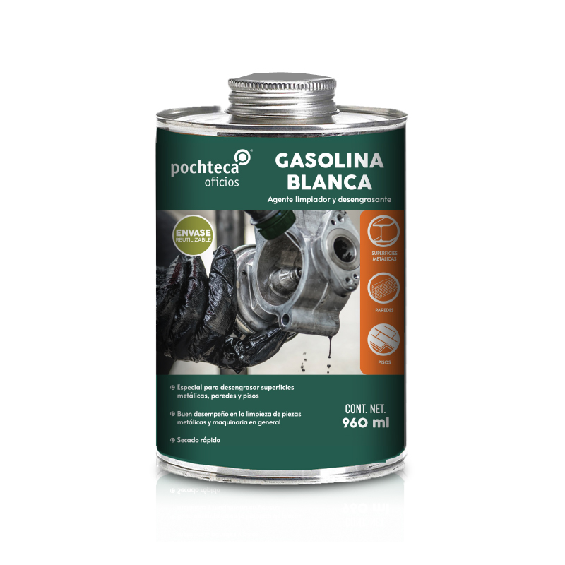 gasolina lata Pochteca Oficios
