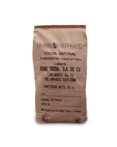 Cocoa natural en polvo Barry Callebaut - 25 kg