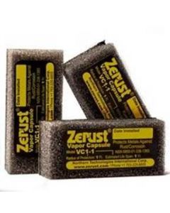 Cápsulas Zerust Excor dispensadoras de vapor para 4 ft cúbicos de protección 50 cápsulas