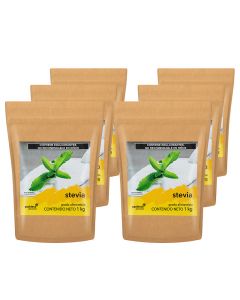 Stevia - 6 bolsas de 1 kg