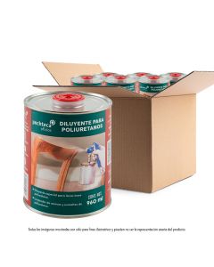 Diluyente poliuretanos Pochteca Oficios (caja 18 pzs de 960 ml)