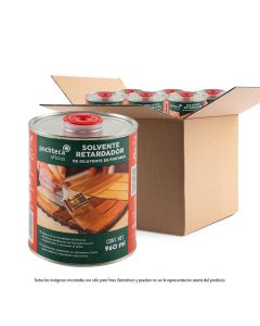 Retardador de diluyentes Pochteca Oficios (caja 18 pz de 960 ml)