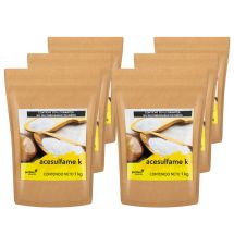 Acesulfame 6 bolsas de 1 kg