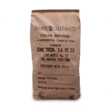 Cocoa natural en polvo Barry Callebaut - 25 kg