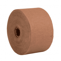 Paquete de cinta engomada kraft de 50 mm x 45 m con 10 Rollos