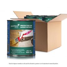 Protector de madera Pochteca Oficios (caja 12 pz de 960 ml)