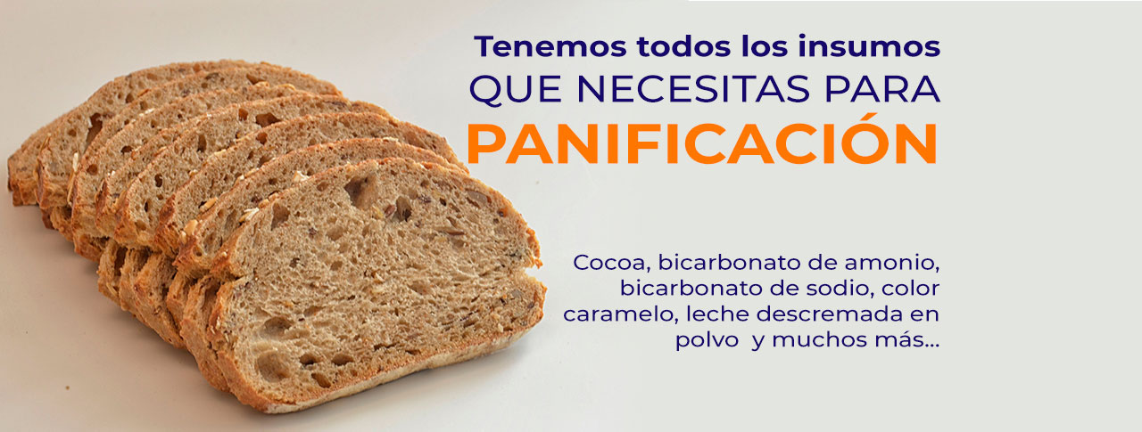 Materias primas para panadería Materias primas para panadería